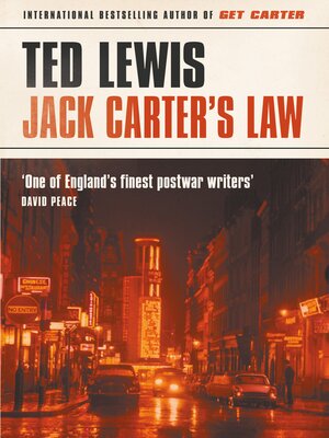 cover image of Jack Carter's Law